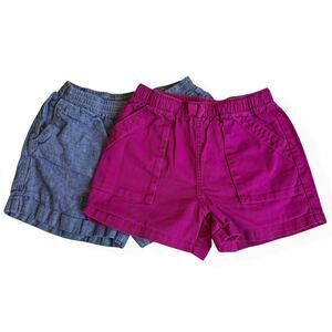 Tea Collection Shorts Bundle Summer Cotton Linen Girls 10